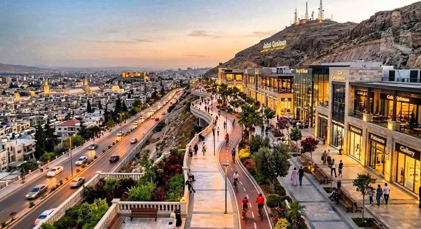 إنجاز يتجاوز 80% في البنية التحتية لمشروع “رحلة قاسيون” بدمشق