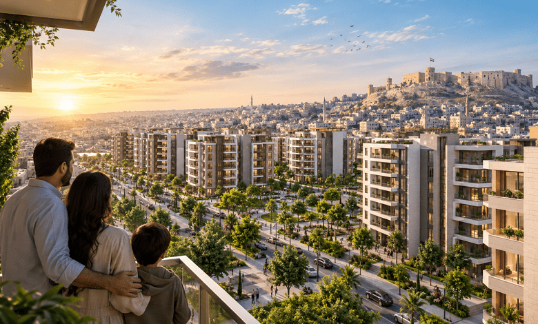 رحاب الشهباء… مشروع سكني جديد يضم 3800 شقة في ريف حلب الغربي