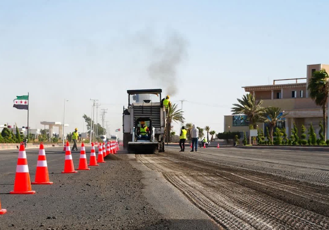 تطوير منفذ نصيب… توسعة الطرق والساحات لدعم حركة التجارة