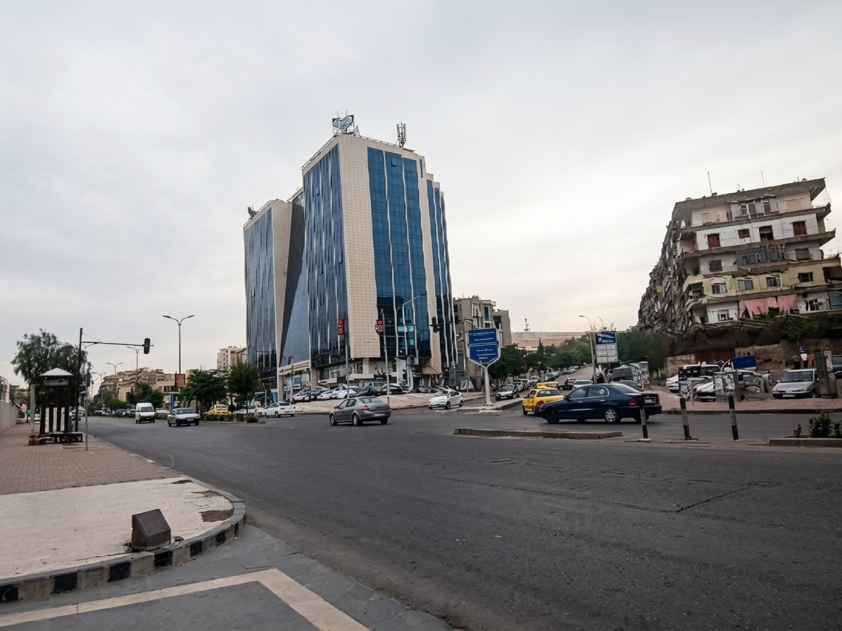 فندق كوين سنتر في دمشق.. أجنحة فندقية للإقامة القصيرة والطويلة