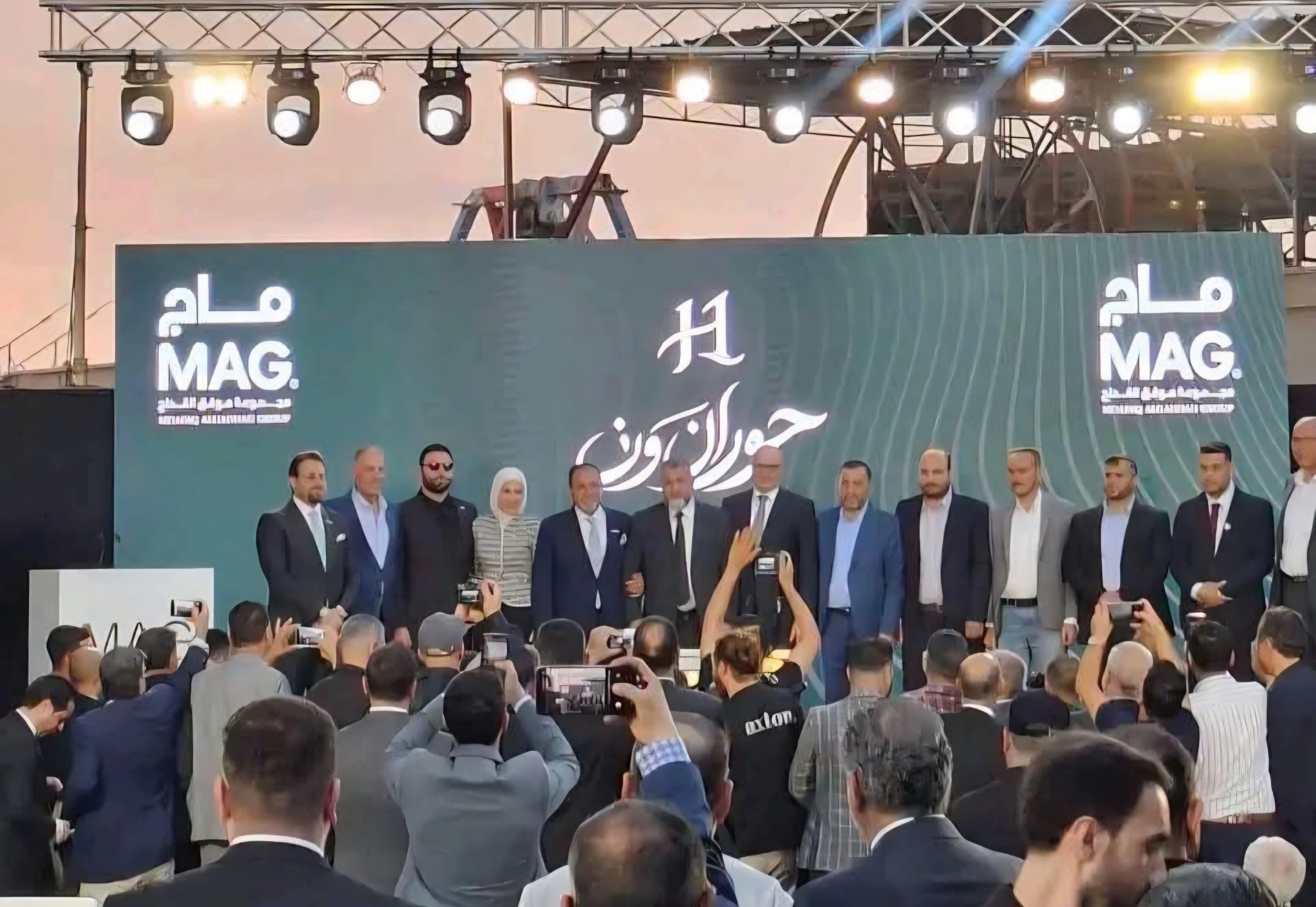 «حوران ون».. أول استثمارات مجموعة ماج العالمية في درعا